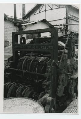Photograph of printing press